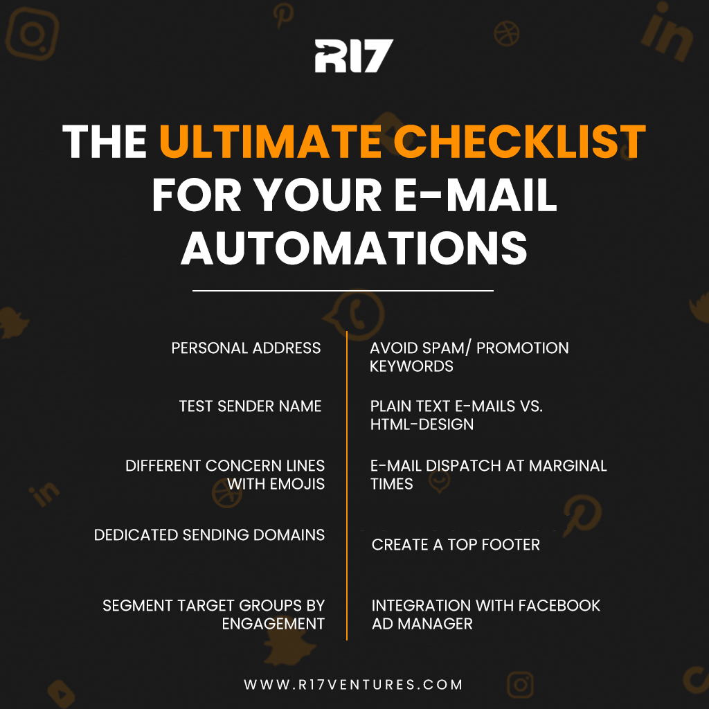 ultimate 10 point checklist for successful email marketing