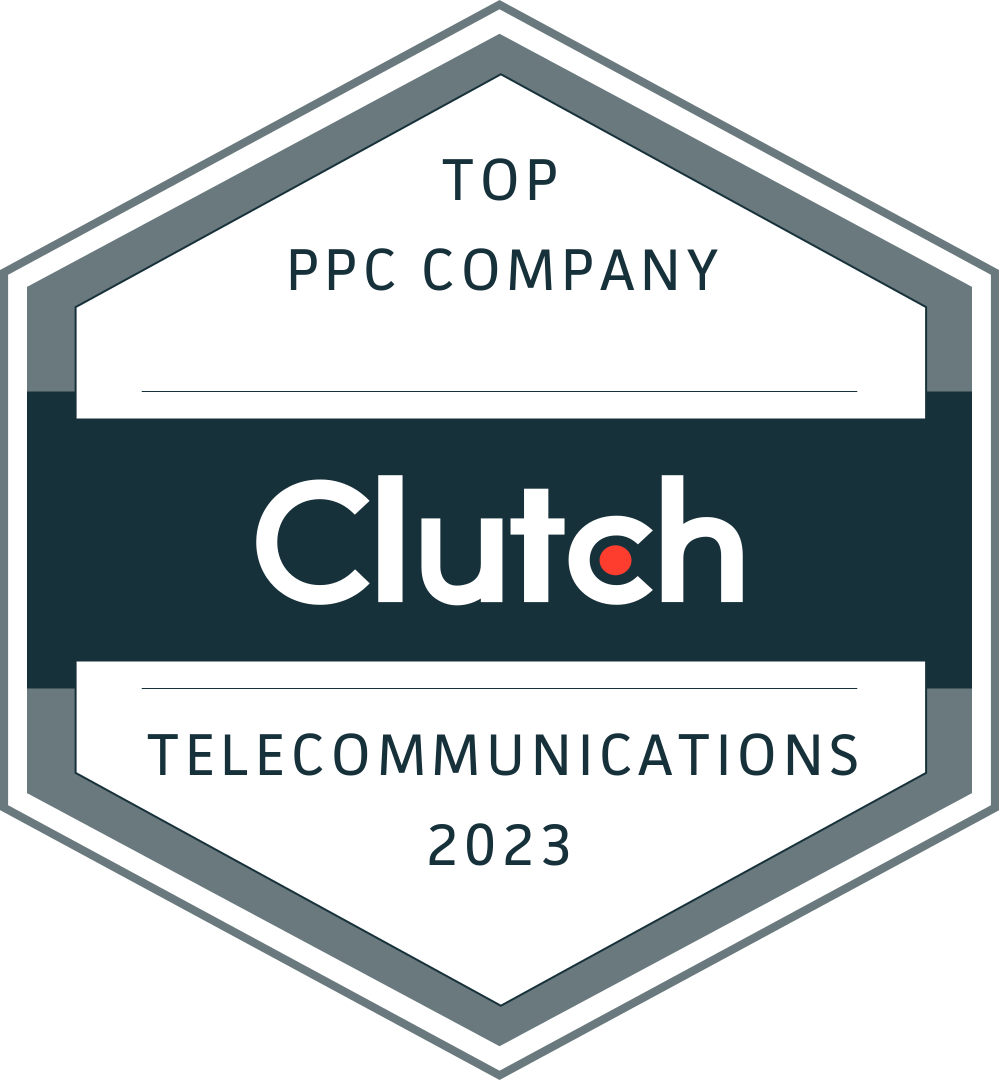 Clutch Best Digital Agency Telecommunications Services - PPC