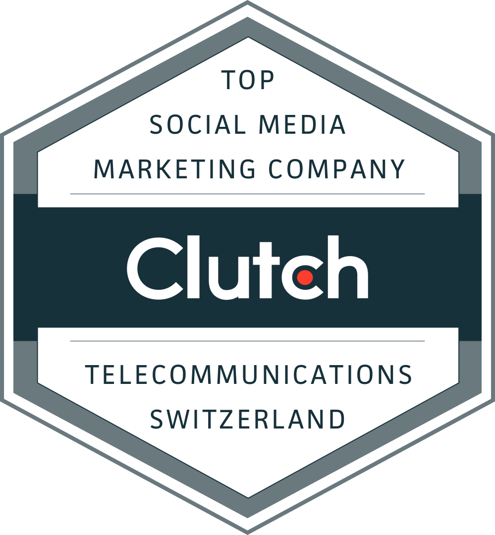 Clutch Best Digital Agency Telecommunications Services - Social Media